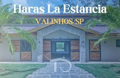 Haras la estancia com áreas de 22.000 a 84.000m² em valinhos/sp