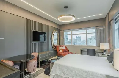 Apartamento com 1 quarto à venda na rua comendador araújo, batel, curitiba, 31 m2 por r$ 399.000