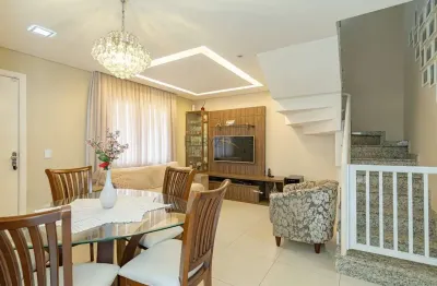 Casa em condomínio fechado com 3 quartos à venda na rua pedro wieler, 1201, xaxim, curitiba, 90 m2 por r$ 740.000