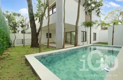 Casa em condomínio fechado com 4 quartos à venda na rua das barcas, alto da boa vista, são paulo por r$ 5.950.000