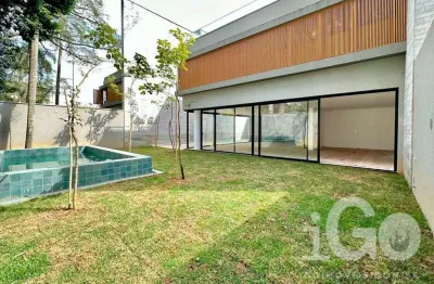 Casa em condomínio fechado com 4 quartos à venda na rua pirandello, brooklin, são paulo por r$ 8.000.000