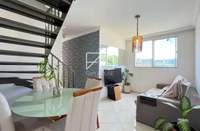 Cobertura com 3 quartos à venda na rua úrsula paulino, 409, cinquentenario, belo horizonte por r$ 520.000