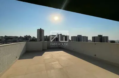 Cobertura com 2 quartos à venda na rua são lázaro, 1079, sagrada família, belo horizonte por r$ 750.000