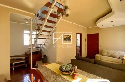 Cobertura com 4 quartos à venda na rua são lázaro, 1269, sagrada família, belo horizonte por r$ 620.000