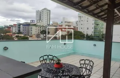 Cobertura com 4 quartos à venda na rua castelo lamego, 189, castelo, belo horizonte por r$ 525.000