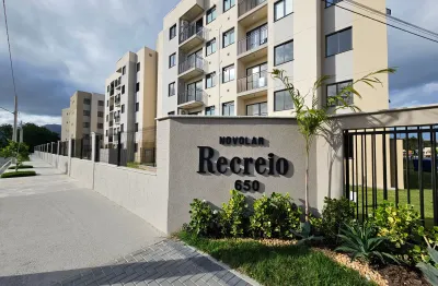 Alugo excelente apartamento 2 quartos com suíte - novo lar - recreio - primeira locação