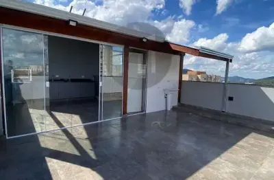 Cobertura com 2 quartos à venda no residencial veredas, poços de caldas , 120 m2 por r$ 450.000