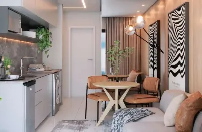 Apartamento com 1 quarto  à venda, 34.44 m2 por r$323292.00  - portao - curitiba/pr