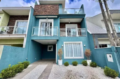 Sobrado com 3 quartos  à venda, 143.00 m2 por r$920000.00  - pinheirinho - curitiba/pr