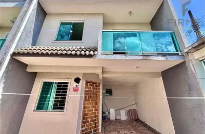 Sobrado com 3 quartos  à venda, 85.00 m2 por r$480000.00  - sitio cercado - curitiba/pr