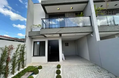 Sobrado com 3 quartos  à venda, 124.56 m2 por r$899000.00  - alto taruma - pinhais/pr