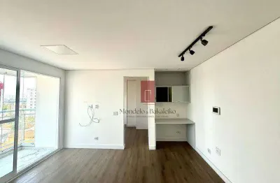 Apartamento com 1 dormitório, 42 m² - venda por r$ 540.000 ou aluguel por r$ 3.584/mês - santana