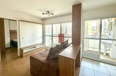 Apartamento com 1 dormitório para alugar, 41 m² por r$ 3.680/mês - santana