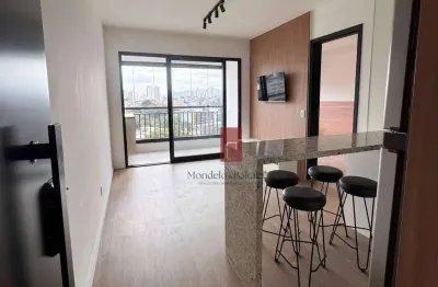 Apartamento com 1 quarto para alugar, 38 m² por r$ 5.000/mês - santana