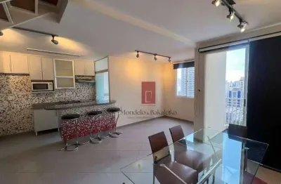 Apartamento com 2 quartos para alugar, 53 m² por r$ 5.836/mês - pompeia