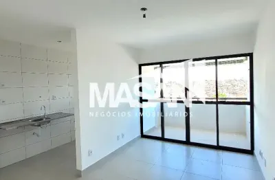 Apartamento 2 quartos, suíte, varanda, água e gás individualizados, novo!