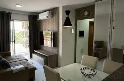 Alugo excelente apto mobiliado 2 quartos no edf. jardim olívia, goiabeiras!
