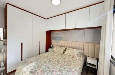 Apartamento 83m² a venda 3 quartos 1 suíte, 1 vaga, repleto de armários no pontal oceânico