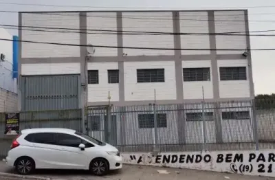 Barracão / galpão / depósito com 4 salas para alugar no parque industrial lisboa, campinas  por r$ 8.800