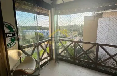 Reserva tropical - village estrada do coco apt 3 suítes 88m² porteira fechada  470  mil