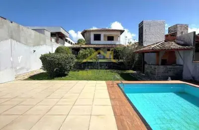 Vilas do atlântico casa alto padrão 5/4 piscina 637m² atras buteco caramhueijo baixou 1  milhão