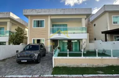 Jardim tropical - buraquinho casa em condomínio 4/4 3 suítes 220m² 989 mil
