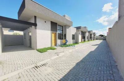 Casa com 3 dormitórios à venda, 60 m² por r$ 409.000,00 - jardim paulista - campina grande do sul/pr