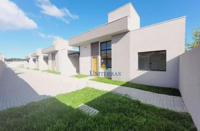 Casa com 3 dormitórios à venda, 60 m² por r$ 399.000,00 - jardim paulista - campina grande do sul/pr