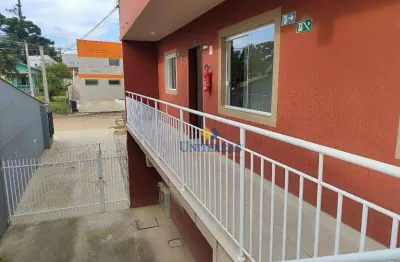 Apartamento com 2 dormitórios para alugar, 50 m² por r$ 1.500/mês - roça grande - colombo/pr