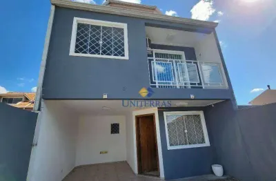 Sobrado com 3 dormitórios, 164 m² - venda por R$ 685.000 ou aluguel por R$ 4.200/mês - São Braz - Curitiba/PR