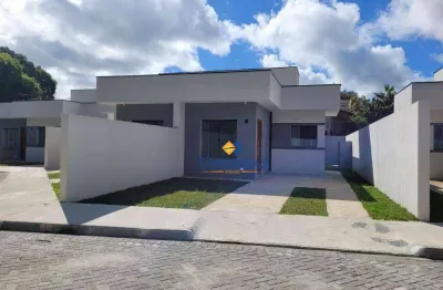 Casa com 3 dormitórios à venda, 57 m² por r$ 350.000,00 - parque do embu - colombo/pr