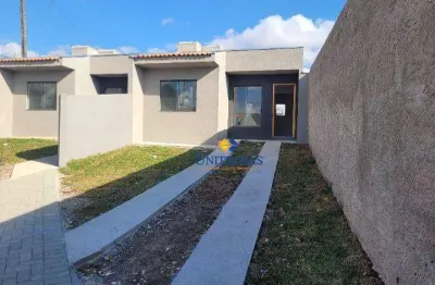 Casa com 3 dormitórios à venda, 54 m² por r$ 340.000,00 - são gabriel - colombo/pr