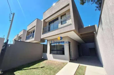 Sobrados com 3 quartos / suíte à venda, 111 m² por r$ 700.000 - novo mundo - curitiba/pr