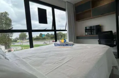 Studio com 1 dormitório à venda, 23 m² por r$ 250.000,00 - cajuru - curitiba/pr