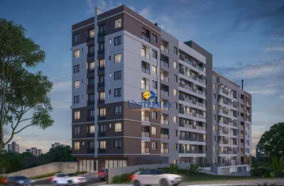 Apartamento com 3 dormitórios à venda, 57 m² por r$ 511.303,00 - santa cândida - curitiba/pr