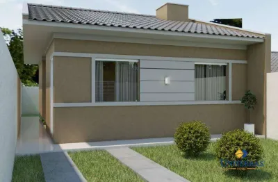 Casa com 3 dormitórios à venda, 54 m² por r$ 310.000,00 - são dimas - colombo/pr