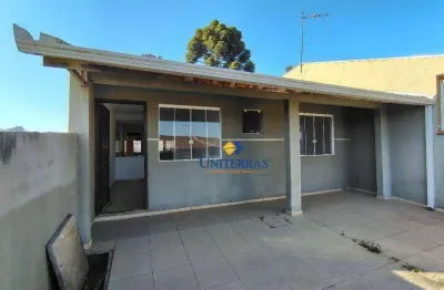 Casa com 3 dormitórios à venda, 57 m² por r$ 270.000,00 - guaraituba - colombo/pr