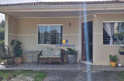 Casa com 2 dormitórios à venda, 50 m² por r$ 250.000,00 - parque do embu - colombo/pr