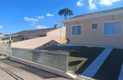 Casa com 3 dormitórios à venda, 50 m² por r$ 260.000,00 - parque do embu - colombo/pr