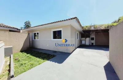 Casa com 3 dormitórios para alugar, 53 m² por r$ 1.800/mês - paloma - colombo/pr