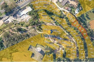 Terreno à venda, 367m² a 529m² por r$ 80.000 - centro - colombo/pr