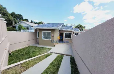 Casa com 3 dormitórios à venda, 60 m² por r$ 379.000,00 - santa cândida - curitiba/pr