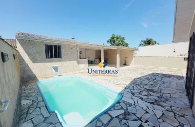 Casa com 3 dormitórios à venda, 75 m² por r$ 400.000,00 - shangri-lá - pontal do paraná/pr