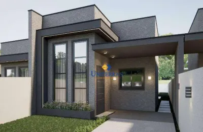 Casa com 3 dormitórios à venda, 66 m² por R$ 479.900,00 - Monza - Colombo/PR