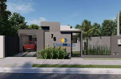 Casa com 3 dormitórios à venda, 74 m² por R$ 410.000,00 - Parque do Embu - Colombo/PR