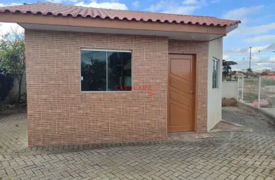 Casa com 2 quartos para alugar na rua josé culpi, 470, butiatuvinha, curitiba, 50 m2 por r$ 1.300