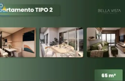 Apartamento com 2 quartos à venda na Rua Dona Maria Câmara, Capim Macio, Natal, 65 m2 por R$ 341.929