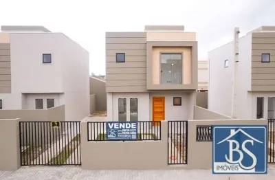 Sobrado com 3 dormitórios à venda, 80 m² por r$ 469.900,00 - guaraituba - colombo/pr