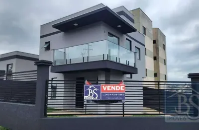 Sobrado de esquina, com suíte à venda no bairro paloma, colombo, pr