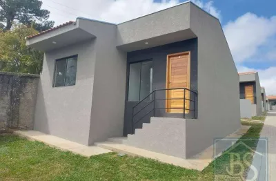 Casa com 3 dormitórios à venda, 54 m² por r$ 329.900,00 - jardim das graças - colombo/pr
